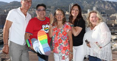 People celebrating Monaco Pride