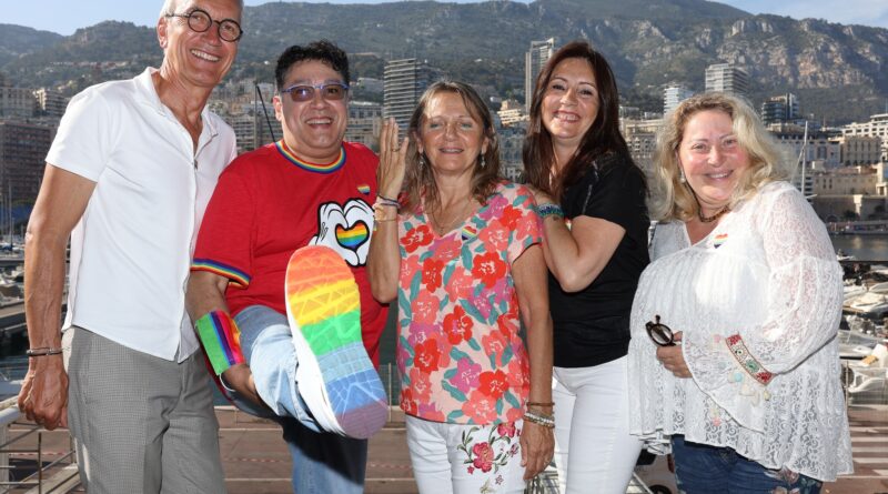 People celebrating Monaco Pride