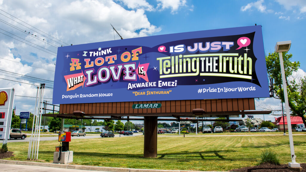 Pride billboard