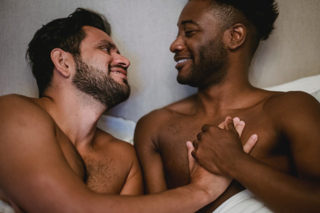 male couple