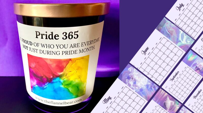 The Flannel Bear Launches the Pride 365 Candle